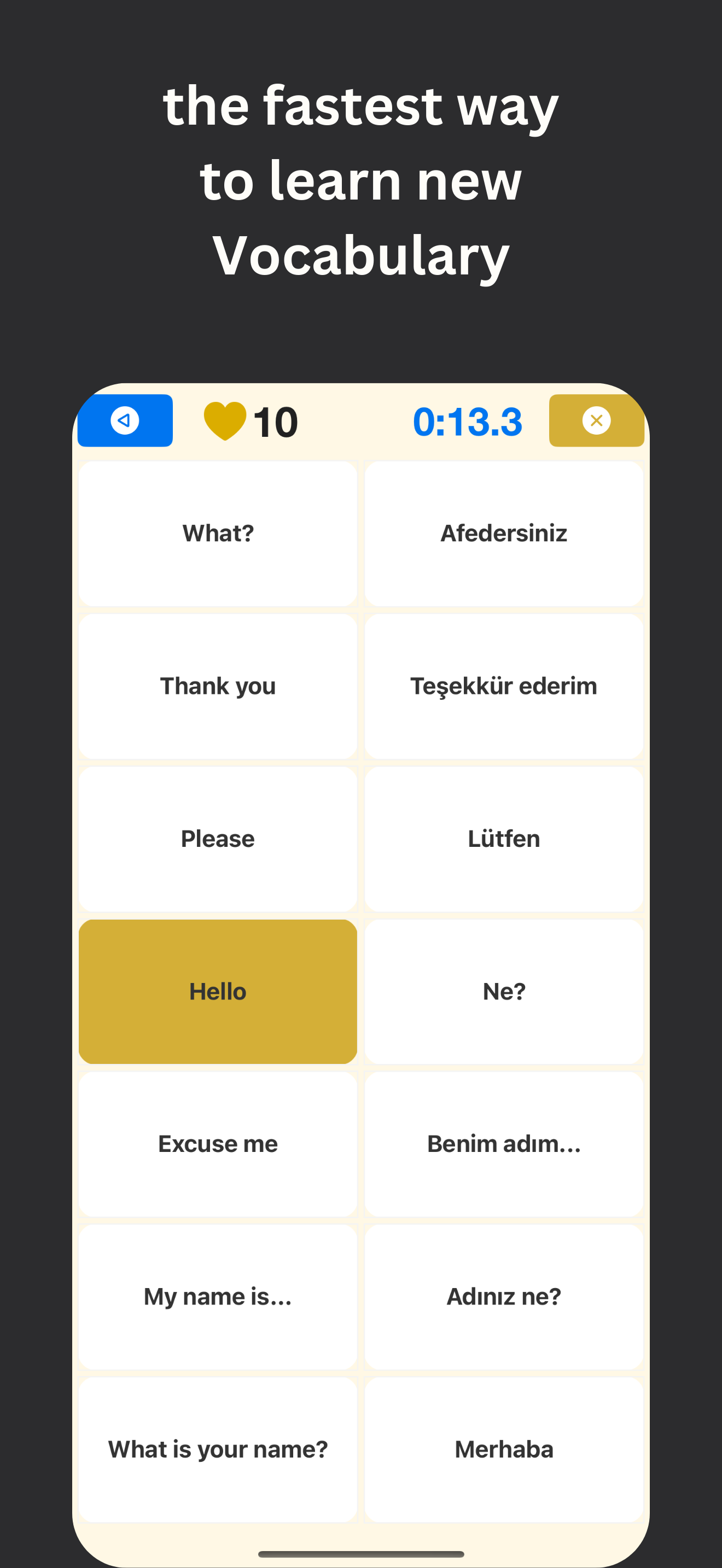 Game Menu