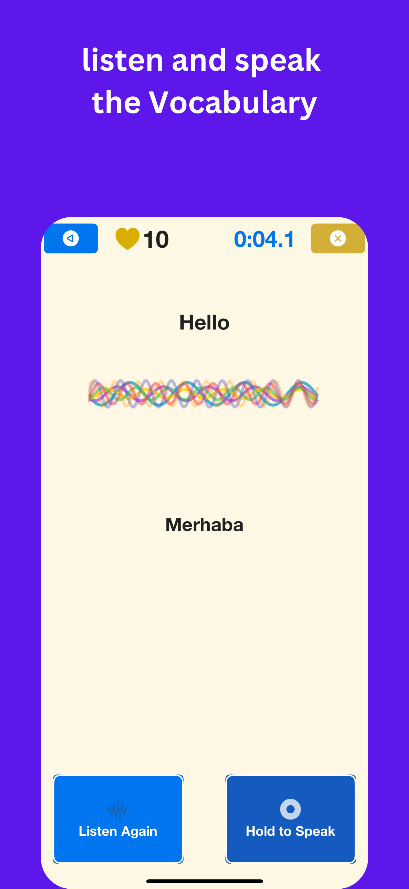 Speaking Game